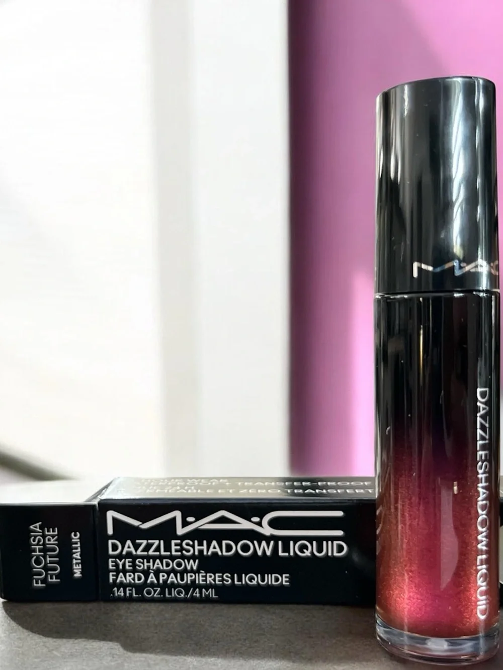 🆕 Fuchsia Future (Metallic)- MAC Cosmetics Dazzle-shadow Liquid Eyeshadow